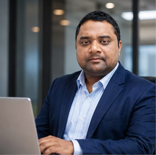 Debasis Sasmal, mechanical and hydraulic maintenance engineer